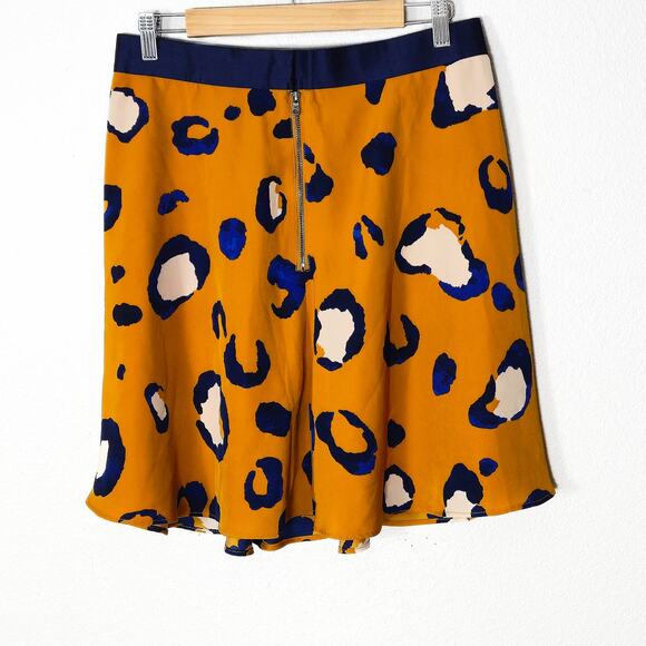 3.1 Phillip Lim for Target Skirt Archive Collab Energy Leopard Print Midi Sz 12 - Picture 2 of 6
